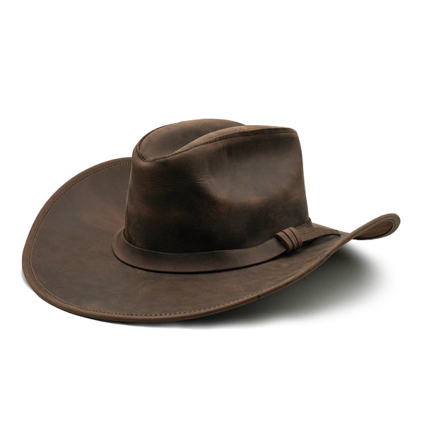 Cowboy Hat Handmade Leather | Western Rancher